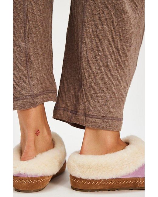 L.L. Bean Brown L. L.Bean Wicked Good Squam Lake Slippers