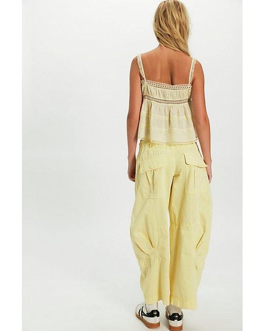 Free People Natural We The Free Onset Pull-On Cargo Pants