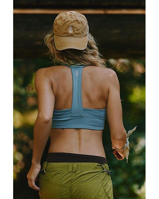 Fp Movement Green Don'T Let Go Sports Bra