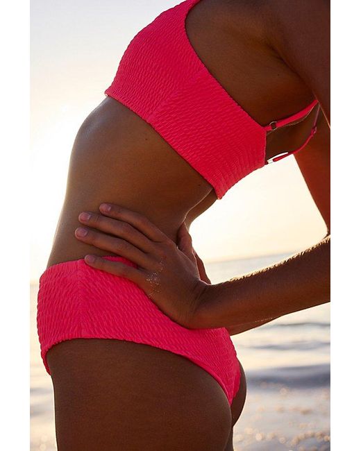 Aila Blue Red Alice Bikini Top