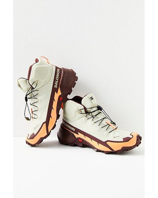 Free People Salomon Cross Hike Mid Gt Hiking Boots Lyst