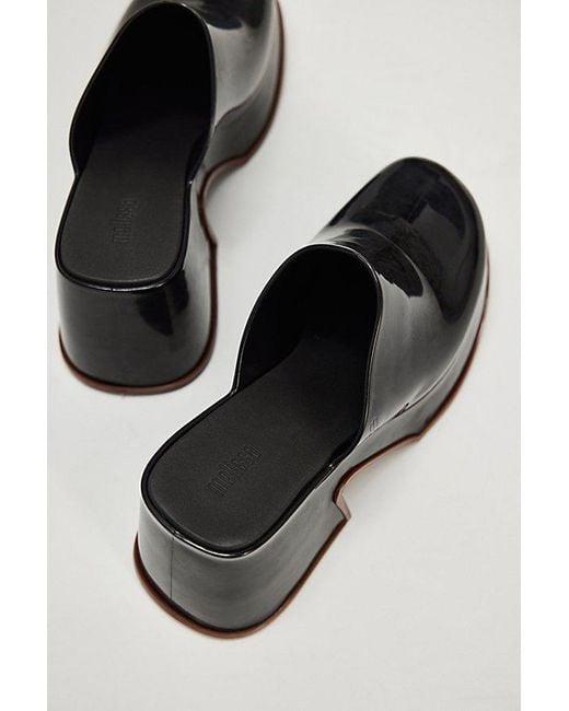 Melissa Black Mia Platform Clog