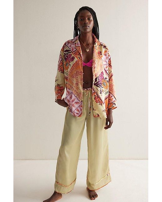Free People Natural Dreamy Days Pajama Set