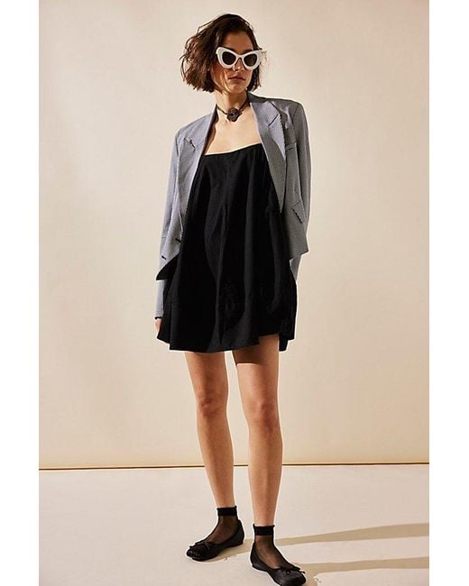 free-est Black Struttin' Mini Dress