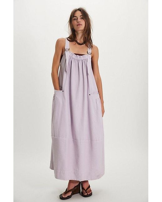 Free People Multicolor Machu Barrel Midi Dress