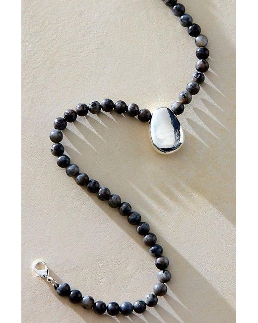 Free People Multicolor Celine Semiprecious Stone Choker
