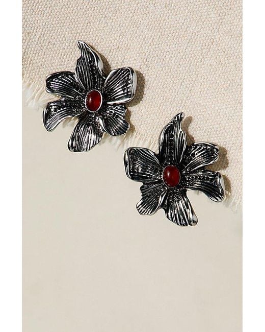 Free People Black Celine Earrings