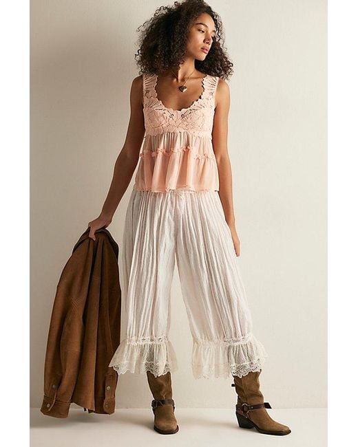 Intimately By Free People Natural Petal Party Shapeless Cami By