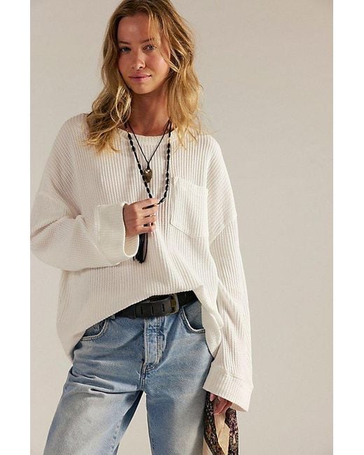 Free People Multicolor Dawson Pocket Thermal