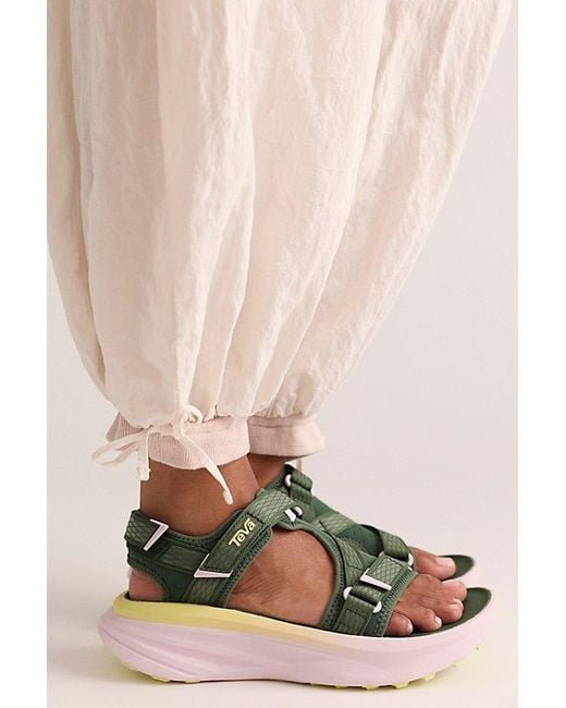 Teva Black Aventrail Road-2-Trail Sport Sandals