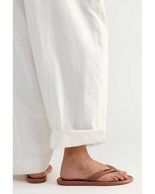 Havaianas Brown Puffed Up Flip Flops