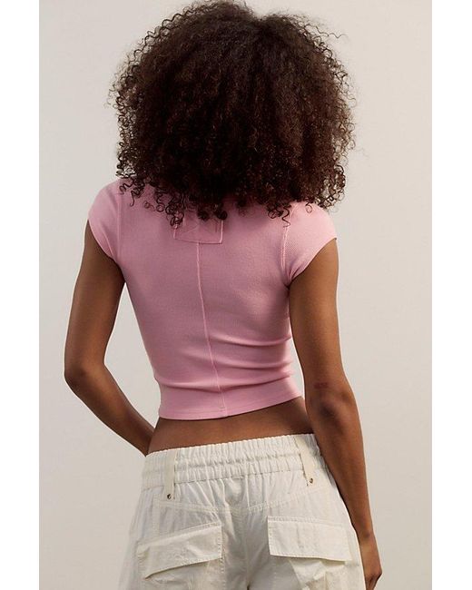 Free People Multicolor Brooklyn Tee