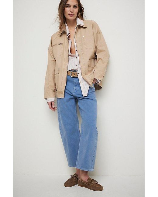 Free People Natural Easy That Canvas Jacket