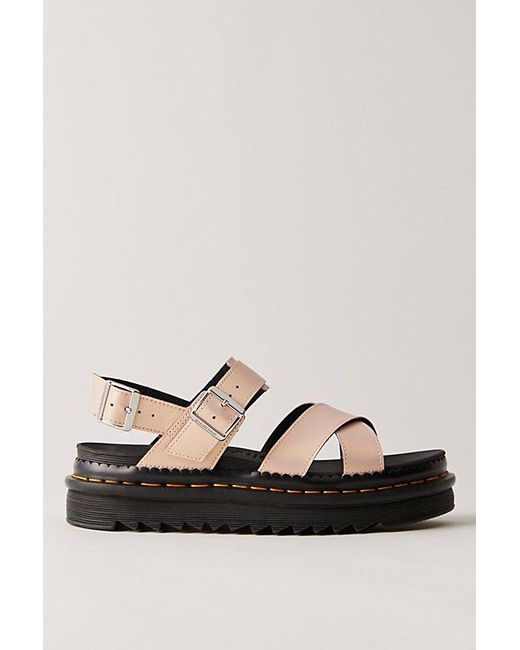Dr. Martens Black Voss Ii Sandals