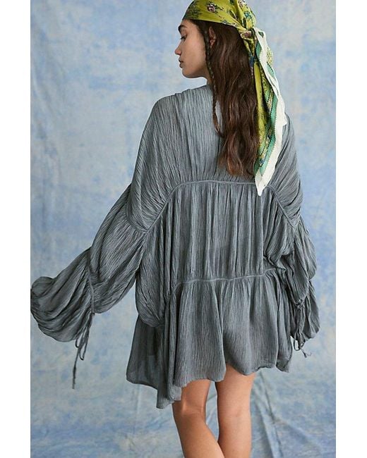 Free People Black Juliet Kimono