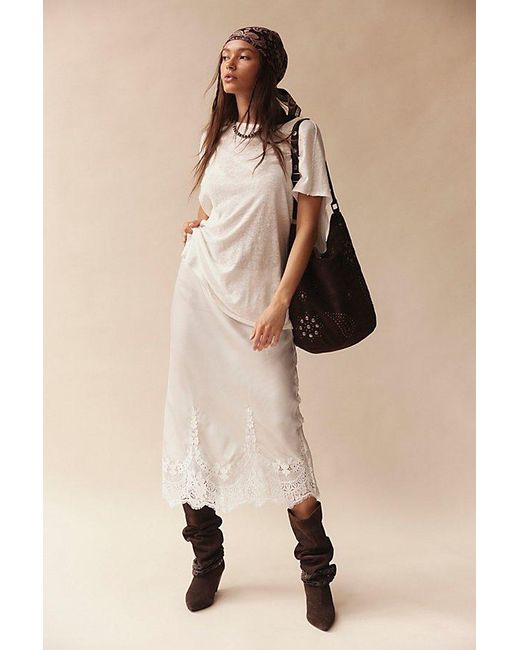 Free People Natural Sweet Escape Half Slip By