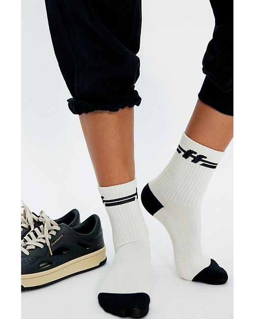 Foamers Black Icon Distressed Sneakers
