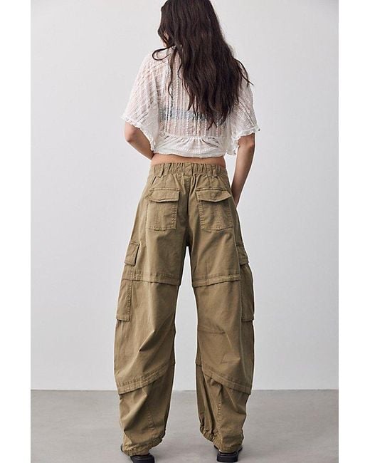 Free People Multicolor We The Free Reef Curved Twill Cargo Pants