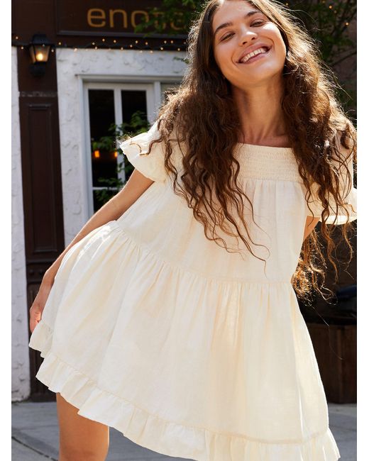 Free People Sadie Tunic in Sand 