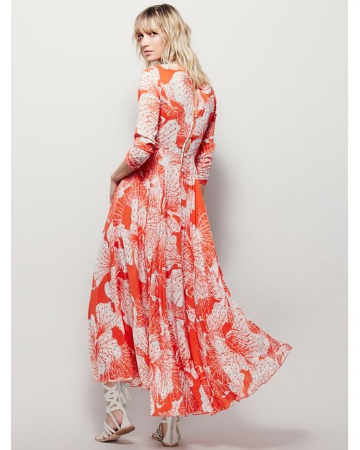 Free People First Kiss Dress in Red Lyst