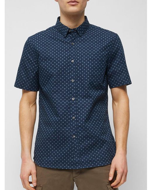 French Connection Camlough Dot Shirt in 