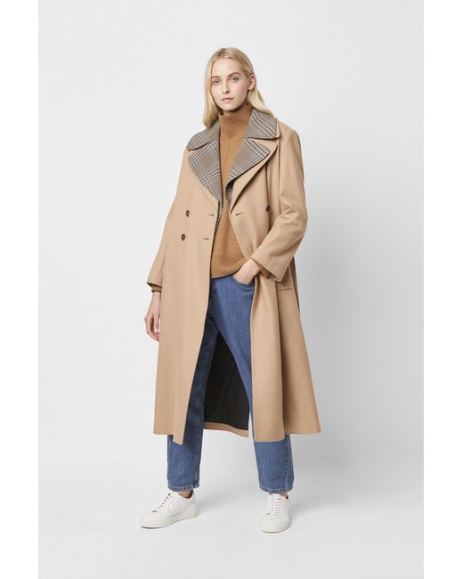 french connection camel coat
