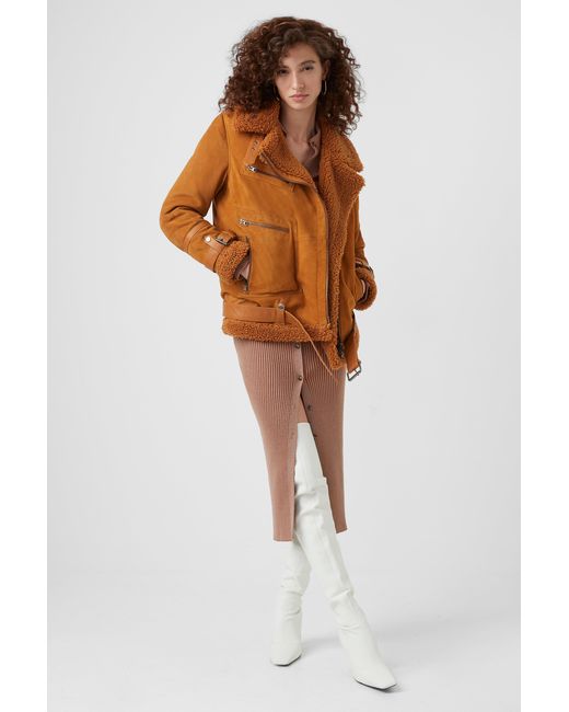 french connection suede jacket