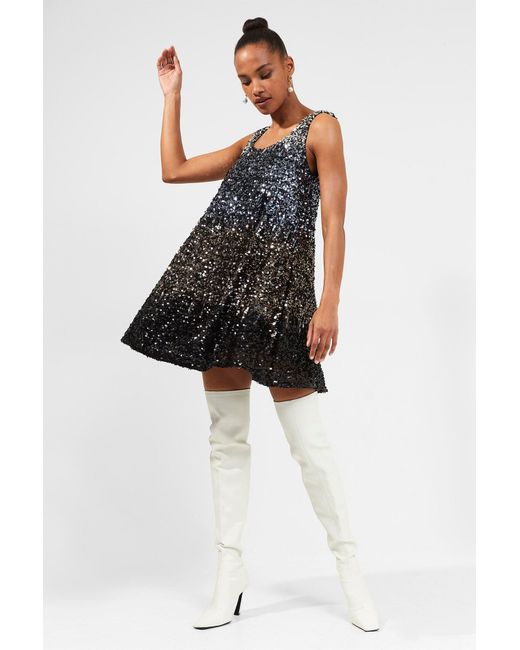 swing dress sequin