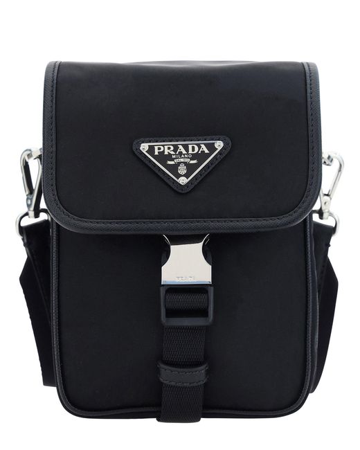 Prada top clip bag