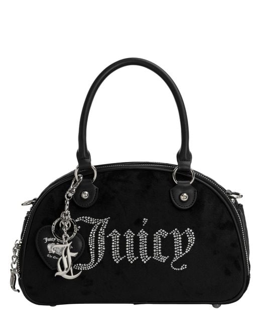 Juicy Couture | Bags | Juicy Couture Rare Y2k Black Leather Purse | Poshmark