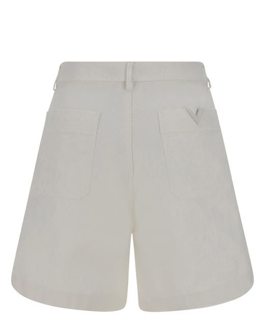 Valentino Gray Shorts for men
