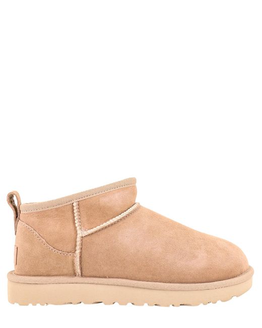Ugg Natural Classic Ultra Mini Ankle Boots