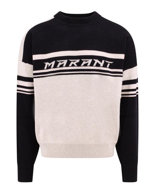 Isabel Marant Colby Sweater in Black for Men | Lyst