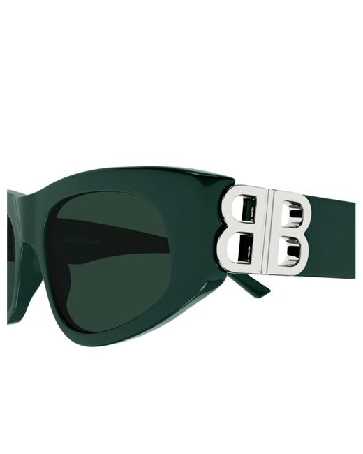 Balenciaga Green Sunglasses Bb0095s
