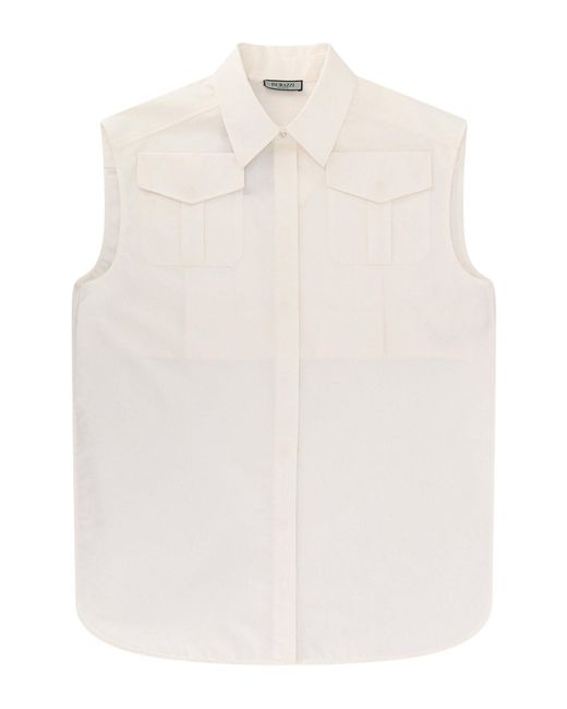 DURAZZI MILANO White Short Sleeve Shirt
