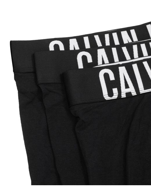 Boxer di Calvin Klein in Black da Uomo