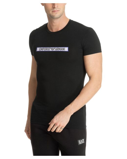 Emporio Armani Black Underwear T-shirt for men