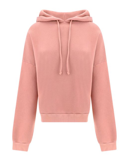 Acne hoodie cheap pink