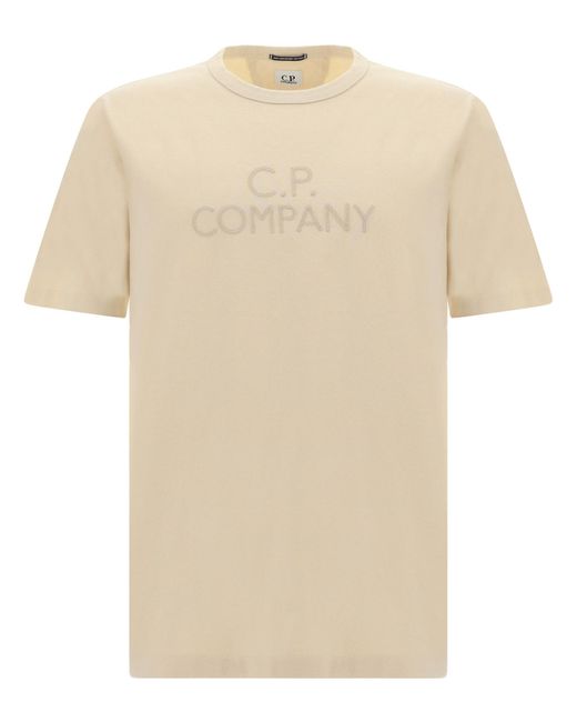 C P Company Natural T-shirt for men