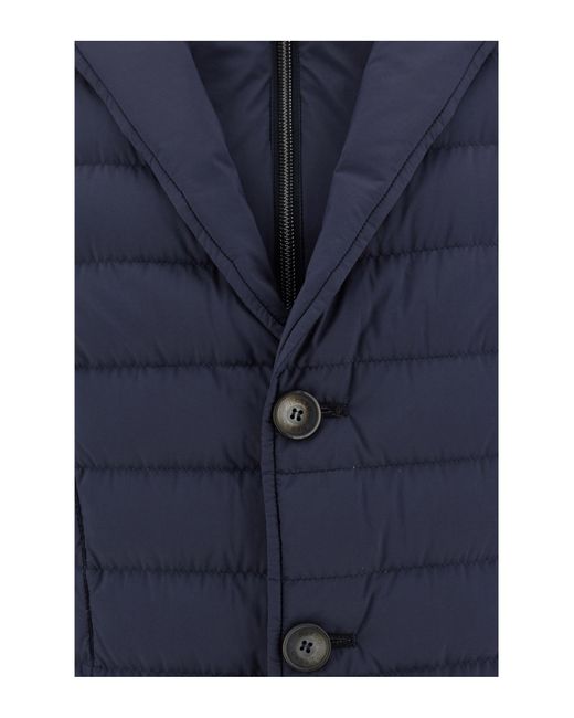 Herno Blue Down Jacket for men