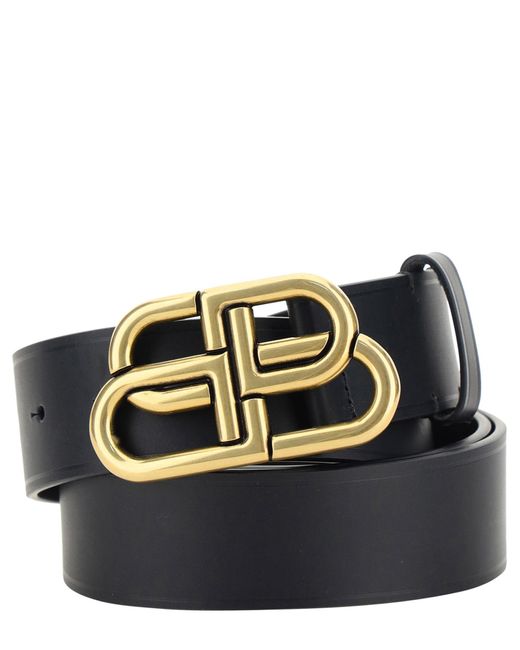 Balenciaga Black Belt for men