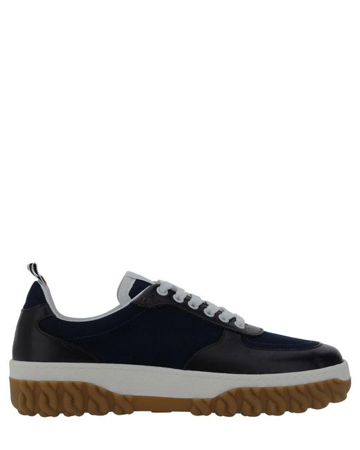 Thom Browne Blue Letterman Sneakers for men