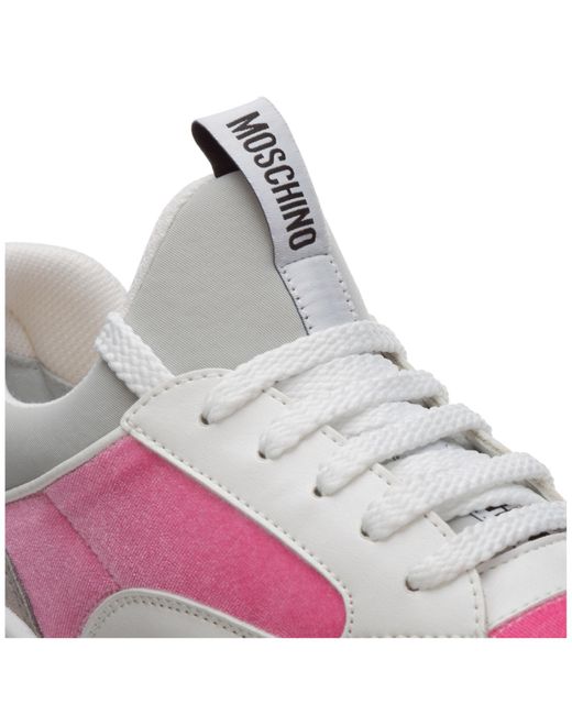 womens moschino teddy trainers