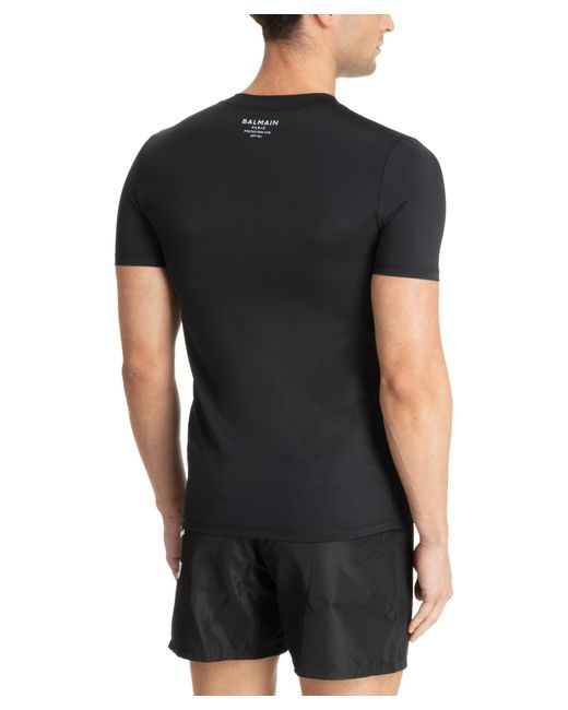 Balmain Black Logo T-shirt for men