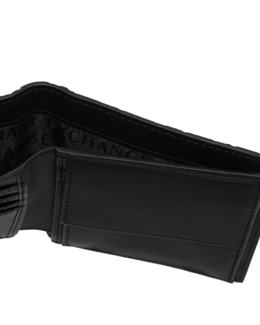 Portafoglio di ARMANI EXCHANGE in Black da Uomo