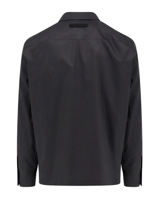 Camicia di Zegna in Black da Uomo
