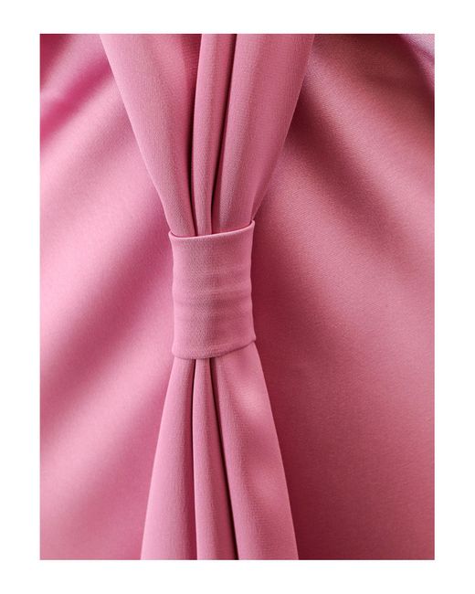 ACTUALEE Pink Long Dress