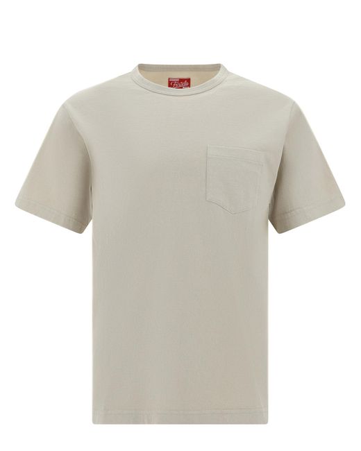 Fortela White T-shirt for men