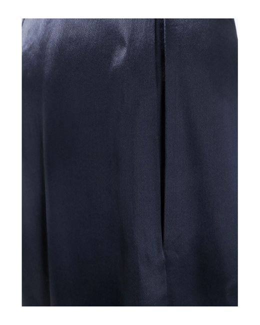 Pantaloni di Erika Cavallini Semi Couture in Blue