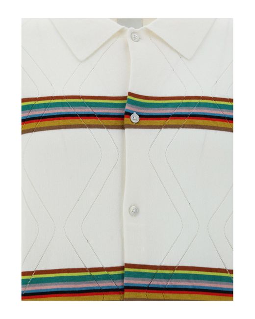 Paul Smith Gray Polo Shirt for men